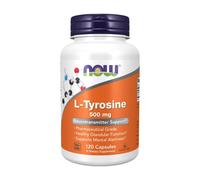 L-tirosina NOW, 500 mg (120 cápsulas)