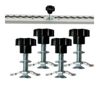 L Track Fittings Accessories, L-Track Threaded Stud, Ergonomic & Anti Slip, Easy Installation, Rail Components for Vehicles, Airplanes, Garages, Cars, Trucks, Transport, Storage Solutions