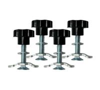 L Track Rail - Tie Down Accessories | Lug Threaded Stud Nut Fitting Rail, Ergonomic Anti-Slip Replacement For Garage, Vehicle, Warehouse, Car & Truck Cargo Securing & Storage