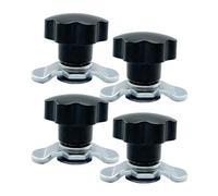 L Track Stud - L Track Threaded Stud Fittings - Ergonomic Rail Part Replacement Accessories for Trucks Car Garage Airplane Warehouses
