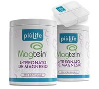 L-Treonato de Magnesio Magtein 2000 mg por Dosis PiùLife, 300 Cápsulas