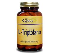 L-TRIPTÓFANO 635-ZE | Favorece la regulación del ciclo diario, sintetiza la serotonina | Complemento Alimenticio a base de L-Triptófano | 100% Vegano | 90 Cápsulas Vegetales