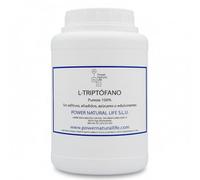 L-Triptófano en Polvo Power Natural Life | Envase de 1kg | Aminoácido Esencial | Sin Añadidos ni Azúcares | 100% Puro, No GMO
