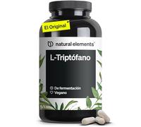 L-Triptófano puro 500mg alta dosis - 240 Cápsulas para 8 meses - Triptofano de fermetación vegetal para tu bienestar completo - Sin aditivos, vegano y probado en laboratorio en Alemania