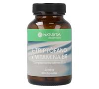 L-Triptófano y Vitamina B6 | 60 cápsulas | Naturitas Essentials | L-Triptófano 220 mg + Vitamina B6 | Apoyo al estado de ánimo y descanso | Vitamina B
