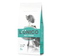 L-Único con Cordero - Pienso Natural para Perros Jóvenes y Adultos | Alimento Completo con Cordero (2Kg)