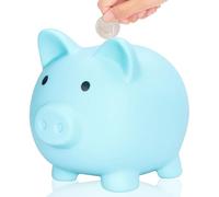 L&W Luck Hucha Cerdito,Monedas de Caja de Dinero Bonita,Hucha Ahorro Inastillable, Monedas, Calderilla, Accesorios Bonitos