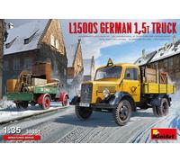 L1500s German 1,5t Camión 1 :3 5 Plástico Modelo Kit Miniart