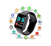 L18 Smartwatch - YASSUO - Black - Heart Rate - Blood Pressure - Fitness Tracker