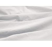 L1NK STUDIO Funda nordica Cama 135 cm Lisa (220x220cm) 100% algodón (Percal 200 Hilos) Blanco