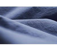 L1NK STUDIO Funda nordica Cama 200 cm Lisa (290x260cm) 100% algodón (Percal 200 Hilos) Blueberry