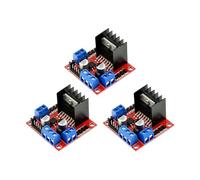 L298N - Módulo de controlador de motor de doble salida que soporta hasta 46 V y 2 A para varios motores en aplicaciones robóticas, puente H
