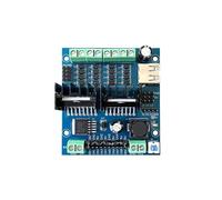 L298N Placa de control for motor Módulo controlador de velocidad del motor de 4 vías Controlador de motor de rotación inversa hacia adelante for coche inteligente
