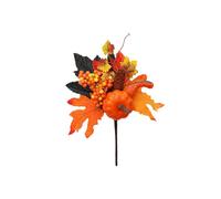 (L3)Artificial Maple Leaves Pumpkin Stem For Table Centerpiece & Wall Hanging Decoration