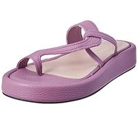 L37 HANDMADE SHOES Acapulco, Sandalia Mujer, Morado, 36 EU