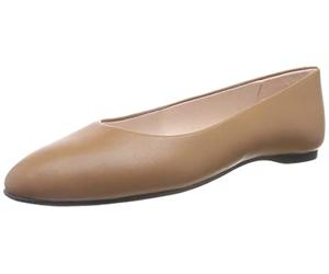 L37 HANDMADE SHOES Bailarinas I Piel Natural I Forro de Cuero I Zapatos Hechos a Mano I Cómodo y Elegante I Baby Come On I, Ballet Flat Mujer, Color Carne, 36 EU