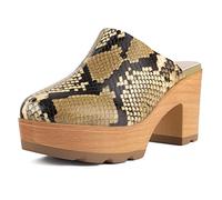 L37 HANDMADE SHOES Feels Right, Zuecos Mujer, Multicolor, 37 EU
