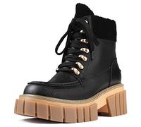 L37 HANDMADE SHOES Going Backwards, Botas de Moda Mujer, Negro, 35 EU