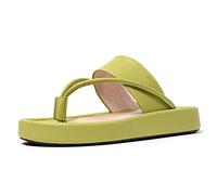 L37 HANDMADE SHOES I'm So Excited, Sandalia Mujer, Verde, 37 EU