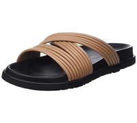 L37 HANDMADE SHOES Jamaica, Sandalia Deslizante Mujer, Color Carne, 40 EU