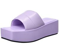 L37 HANDMADE SHOES Knock Three Times, Sandalia Mujer, Lilac, 39 EU