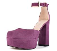 L37 HANDMADE SHOES Let's Dance, Bomba Mujer, Morado, 40 EU