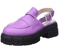 L37 HANDMADE SHOES Más que esto, Sandalia Mujer, Morado, 36 EU