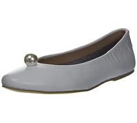 L37 HANDMADE SHOES Perla Suave, Ballet Flat Mujer, Blanco, 39 EU