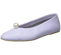 L37 HANDMADE SHOES Perla Suave, Ballet Flat Mujer, Lilac, 35 EU
