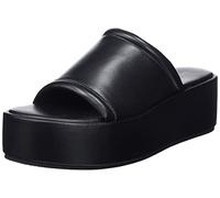 L37 HANDMADE SHOES Piece of Heaven, Sandalia Mujer, Negro, 40 EU