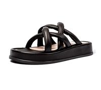 L37 HANDMADE SHOES Sunshine Reggae, Sandalia Mujer, Negro, 36 EU