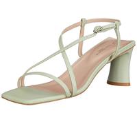 L37 HANDMADE SHOES That Hill, Sandalia de tacón Mujer, Verde, 38 EU