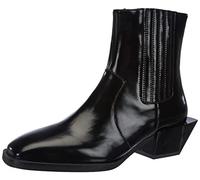 L37 HANDMADE SHOES Vestido de Color Negro, Botas de Moda Mujer, 35 EU