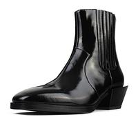 L37 HANDMADE SHOES Vestido de Color Negro, Botas de Moda Mujer, 37 EU
