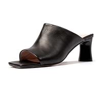 L37 HANDMADE SHOES You Want This, Sandalia de tacón Mujer, Negro, 36 EU
