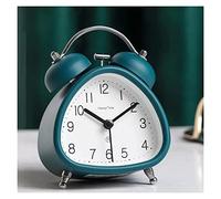 L3s9mPzVb4 Despertadores Despertador Potente for quienes Duermen profundamente, Reloj Despertador de 4,7'' con Doble Campana y luz Fondo(Blue)