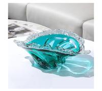 L3s9mPzVb4 Plato de fruta Frutero de cristal - Cuenco decorativo colores con forma caracola for aperitivos frutas y dulces Plato centro mesa