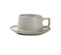L3s9mPzVb4 Taza de café Taza de café blanca for el hogar, leche avena, desayuno, restaurante, taza cerámica comercial con platillo