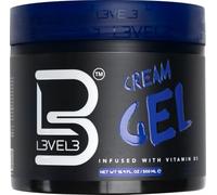 L3VEL3 - Gel para el cabello en crema para hombre, 16.9 onzas