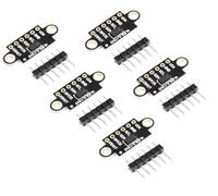 L53L0X VL53L1X Laser Distance Sensor RUIZHI 5 Piezas VL53L1X V2 Telémetro Láser Módulo L53L0X V2 Módulo Sensor de Distancia por Tiempo de Vuelo 2 Metros para Drones Robots Compatible con Arduino