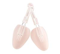 L6NqIAG 1 par de árboles plástico for zapatos, ensanchador ajustable for mujeres y hombres, árbol negro Unisex Árbol de zapatos(WOMEN1 EU34-39)