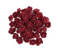 L6NqIAG 200/100/50 Piezas de Rosas Artificiales Espuma 3,5 cm, Flores for Regalo San Valentín, Decoraciones Florales for Fiestas Bodas Petalos De Rosa Artificiales(F21,50Pcs)