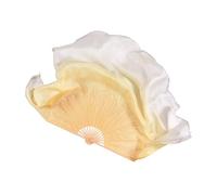 L6NqIAG Abanico de Danza del Vientre Abanico de Baile Gran tamaño 86 cm, Velo Plegable bambú Degradado, Pintado a Mano, Accesorios for espectáculos Danza del Vientre(Color 4,2pcs Right Hand)