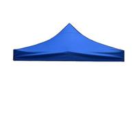 L6NqIAG Carpa Parasol Impermeable con Cubierta de Tela Oxford for Exteriores, cenador con Techo reemplazable y protección UV Toldo de Recambio para Pérgola(3x3meter Blue)