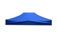 L6NqIAG Carpa Parasol Impermeable con Cubierta de Tela Oxford for Exteriores, cenador con Techo reemplazable y protección UV Toldo de Recambio para Pérgola(2x3meter Blue)