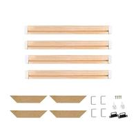 L6NqIAG Conjunto de Pintura al óleo, Marco de Fotos Hecho a Mano, Kit de Panel de Madera DIY for Imagen, póster, Publicidad, Pintura en Lienzo, tamaño Personalizado Kit Marco Foto Madera(30x40cm)