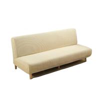 L6NqIAG Funda para Sofá Sin Brazos Funda de sofá Cama sin Brazos Tela Polar, reposabrazos, Gran decoración Muebles Plegables elásticos(Color 12,L 190-210cm)