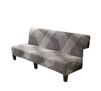 L6NqIAG Funda para Sofá Sin Brazos Funda elástica for futón sin Brazos, sofá Cama Todo Incluido con Parte Inferior, Protector de Muebles Lavable(Color 13,M 160-185cm)
