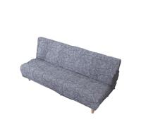 L6NqIAG Funda para Sofá Sin Brazos Funda elástica for futón sin Brazos, sofá Cama Todo Incluido con Parte Inferior, Protector de Muebles Lavable(Color 19,S 120-150cm)