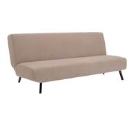 L6NqIAG Funda para Sofá Sin Brazos Funda for sofá Cama Extra Grande y Gruesa, Funda elástica for Muebles Plegables, decoración del hogar(Khaki,L-205-230cm)